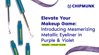 Metallic Eyeliner in Purple and Violet