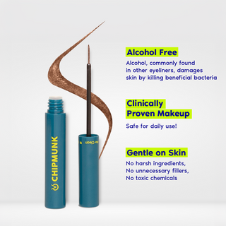 Strike Out! - Metallic Liquid Eyeliner 17 Vintage Bronze
